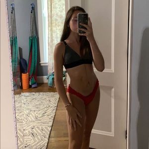 3 small Hollister bathing suit bottoms